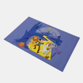 Der Assistent von OZ™ | Halloween Spuk Forest Fußmatte (Schrägansicht)