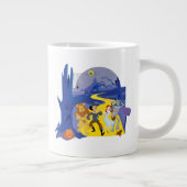 Der Assistent von OZ™ | Halloween Spuk Forest Jumbo-Tasse (Rechts)