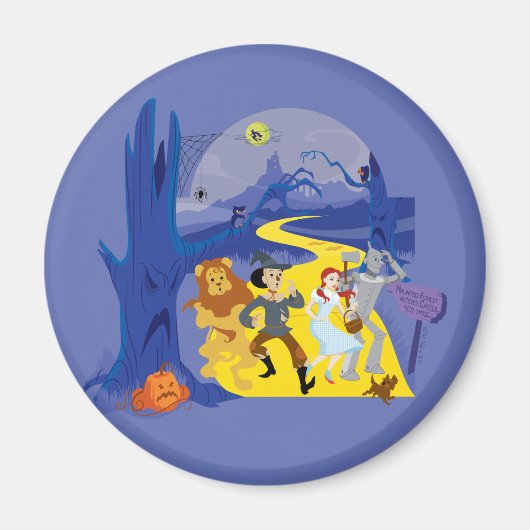 Der Assistent von OZ™ | Halloween Spuk Forest Magnet (Vorne)