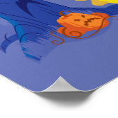 Der Assistent von OZ™ | Halloween Spuk Forest Poster (Ecke)