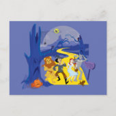 Der Assistent von OZ™ | Halloween Spuk Forest Postkarte (Vorderseite)