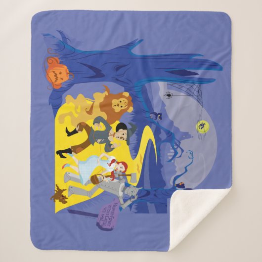 Der Assistent von OZ™ | Halloween Spuk Forest Sherpadecke (Vorderseite)