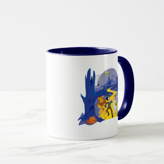 Der Assistent von OZ™ | Halloween Spuk Forest Tasse (VorderseiteRechts)