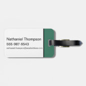 Der Assistent von OZ™ | Hexenmuster Gepäckanhänger (Rückseite horizontal)