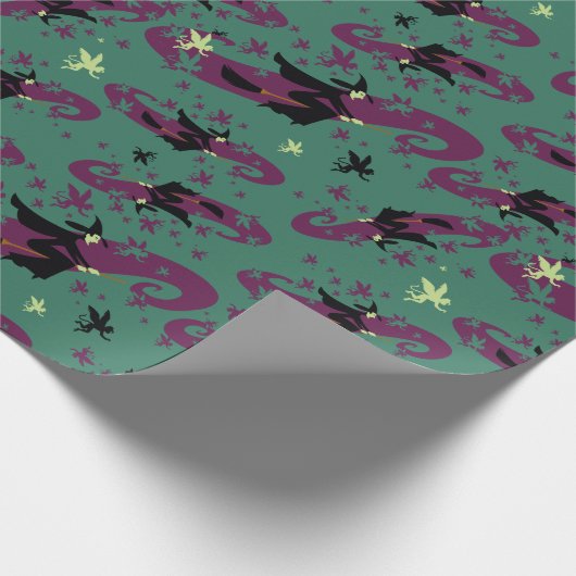 Der Assistent von OZ™ | Hexenmuster Geschenkpapier (Ecke)