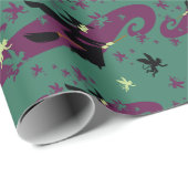 Der Assistent von OZ™ | Hexenmuster Geschenkpapier (Rolleneckpunkt)