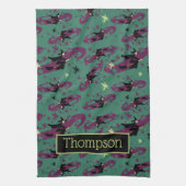 Der Assistent von OZ™ | Hexenmuster Geschirrtuch (Vertikal)