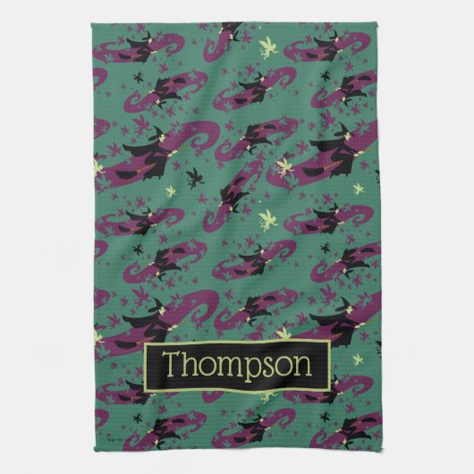 Der Assistent von OZ™ | Hexenmuster Geschirrtuch (Vertikal)