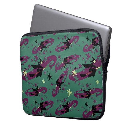 Der Assistent von OZ™ | Hexenmuster Laptopschutzhülle (Vorderseite Links)