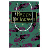 Der Assistent von OZ™ | Hexenmuster Mittlere Geschenktüte (Vorderseite)