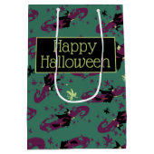 Der Assistent von OZ™ | Hexenmuster Mittlere Geschenktüte (Rückseite)