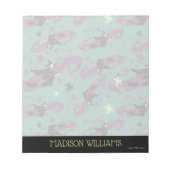 Der Assistent von OZ™ | Hexenmuster Notizblock (Vorderseite)