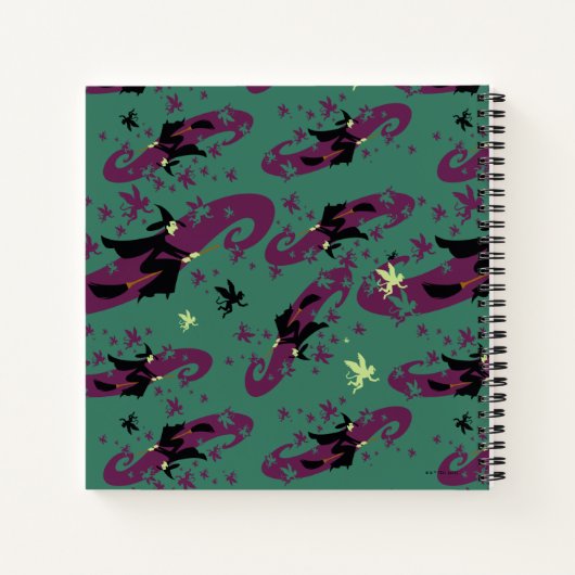 Der Assistent von OZ™ | Hexenmuster Notizblock (Rückseite)