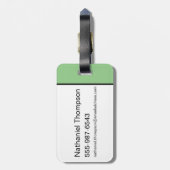 Der Assistent von OZ™ | Ich bin eine Hexe Gepäckanhänger (Rückseite vertikal)