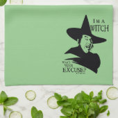 Der Assistent von OZ™ | Ich bin eine Hexe Geschirrtuch (Gefaltet)