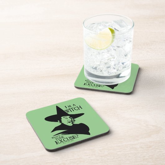 Der Assistent von OZ™ | Ich bin eine Hexe Getränkeuntersetzer (Rechte Seite)