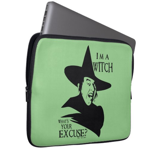 Der Assistent von OZ™ | Ich bin eine Hexe Laptopschutzhülle (Vorne Rechts)