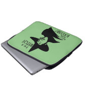 Der Assistent von OZ™ | Ich bin eine Hexe Laptopschutzhülle (Vorne Knopf)