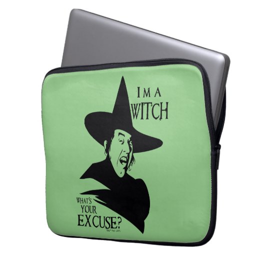 Der Assistent von OZ™ | Ich bin eine Hexe Laptopschutzhülle (Vorderseite Links)