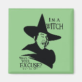 Der Assistent von OZ™ | Ich bin eine Hexe Magnet (Vorne)