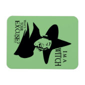 Der Assistent von OZ™ | Ich bin eine Hexe Magnet (Horizontal)