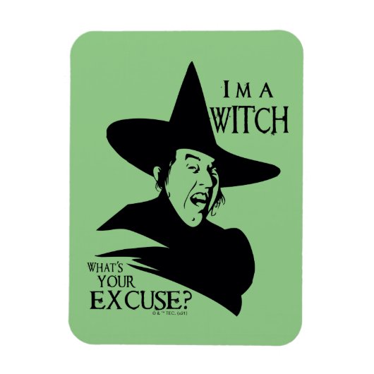 Der Assistent von OZ™ | Ich bin eine Hexe Magnet (Vertikal)