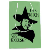 Der Assistent von OZ™ | Ich bin eine Hexe Mittlere Geschenktüte (Vorderseite)