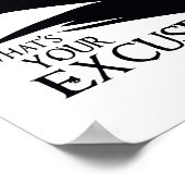 Der Assistent von OZ™ | Ich bin eine Hexe Poster (Ecke)