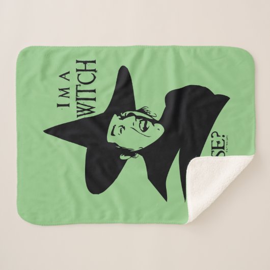 Der Assistent von OZ™ | Ich bin eine Hexe Sherpadecke (Vorderseite (Horizontal))