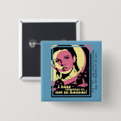 Der Assistent von OZ™ | Ich bin nicht in Kansas Button (Vorne & Hinten)