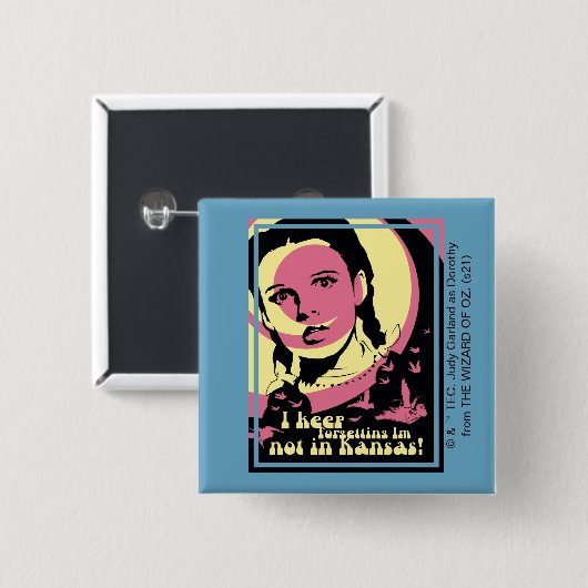 Der Assistent von OZ™ | Ich bin nicht in Kansas Button (Vorne & Hinten)