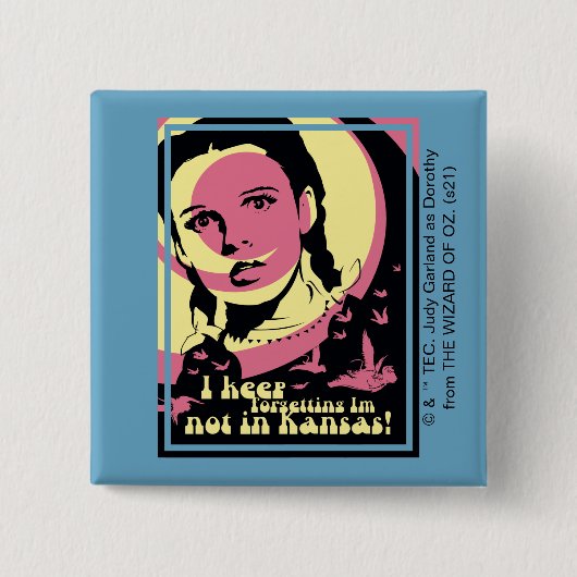Der Assistent von OZ™ | Ich bin nicht in Kansas Button (Vorderseite)
