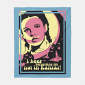 Der Assistent von OZ™ | Ich bin nicht in Kansas Fleecedecke (Vorderseite)