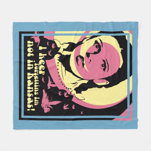 Der Assistent von OZ™ | Ich bin nicht in Kansas Fleecedecke (Vorderseite (Horizontal))