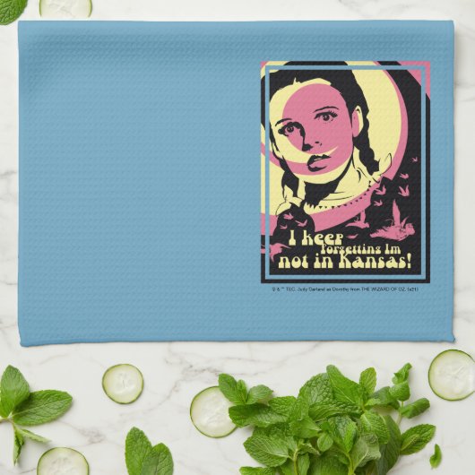 Der Assistent von OZ™ | Ich bin nicht in Kansas Geschirrtuch (Gefaltet)