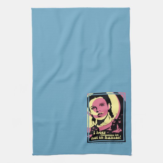 Der Assistent von OZ™ | Ich bin nicht in Kansas Geschirrtuch (Vertikal)