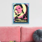 Der Assistent von OZ™ | Ich bin nicht in Kansas Leinwanddruck (Insitu (Wohnzimmer))