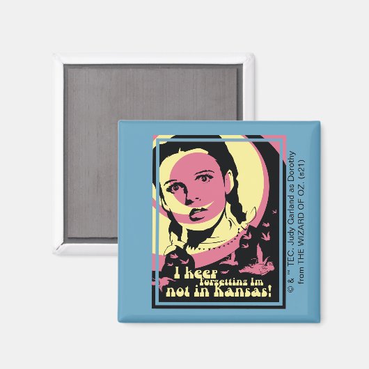 Der Assistent von OZ™ | Ich bin nicht in Kansas Magnet (Vorderseite/Rückseite)