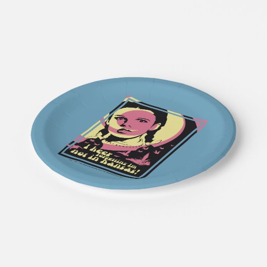 Der Assistent von OZ™ | Ich bin nicht in Kansas Pappteller (Schrägansicht)