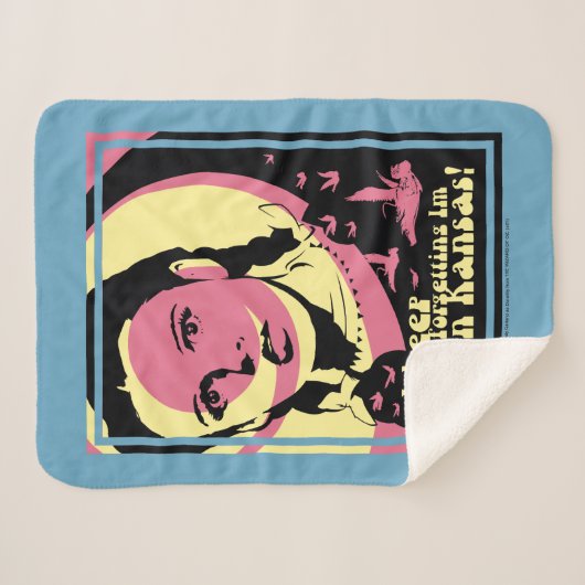 Der Assistent von OZ™ | Ich bin nicht in Kansas Sherpadecke (Vorderseite (Horizontal))