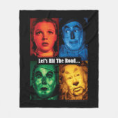 Der Assistent von OZ™ | Lasst uns die Straße überw Fleecedecke (Vorderseite)