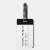 Der Assistent von OZ™ | Lasst uns die Straße überw Gepäckanhänger (Rückseite vertikal)