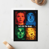 Der Assistent von OZ™ | Lasst uns die Straße überw Mitteilungskarte (Vorderseite/Rückseite Beispiel)