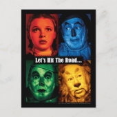 Der Assistent von OZ™ | Lasst uns die Straße überw Postkarte (Vorderseite)