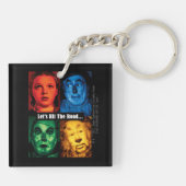 Der Assistent von OZ™ | Lasst uns die Straße überw Schlüsselanhänger (Rückseite)