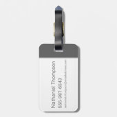 Der Assistent von OZ™ | Löwen Tigers & Bars Oh My! Gepäckanhänger (Rückseite vertikal)