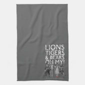 Der Assistent von OZ™ | Löwen Tigers & Bars Oh My! Geschirrtuch (Vertikal)