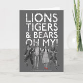 Der Assistent von OZ™ | Löwen Tigers & Bars Oh My! Karte (Vorderseite)