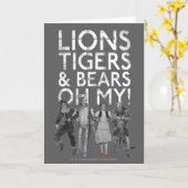 Der Assistent von OZ™ | Löwen Tigers & Bars Oh My! Karte (Gelbe Blume)