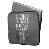 Der Assistent von OZ™ | Löwen Tigers & Bars Oh My! Laptopschutzhülle (Vorderseite Links)
